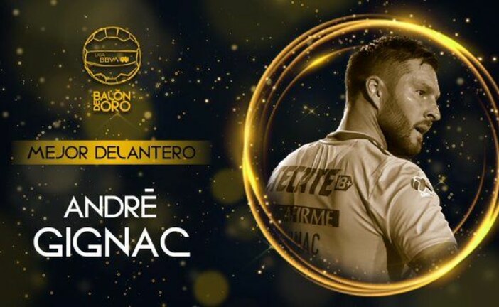 Football – André-Pierre Gignac élu Ballon d’or au Mexique !