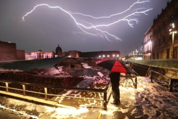 Mexico: le plus important temple aztèque de la capitale endommagé par une tempête de grêle !
