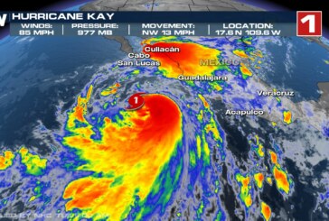 L’ouragan Kay menace la côte ouest du Mexique !