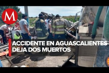 Aguascalientes – Un train percute un camion-citerne transportant du carburant ! (Video)